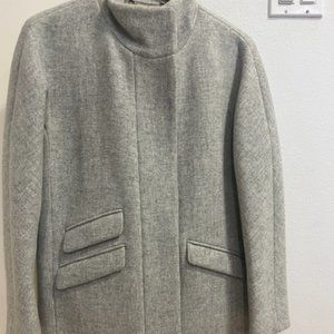 J Crew Stadium Cloth Coat - 6 - with Lining